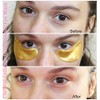 Boolavard® 10 Pairs of New Crystal Gold Dust Gel Collagen Eye