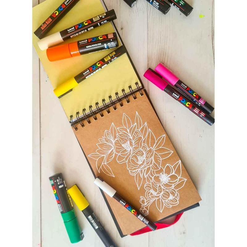 Posca Blackbook A5 Sketchbook 48 Pages