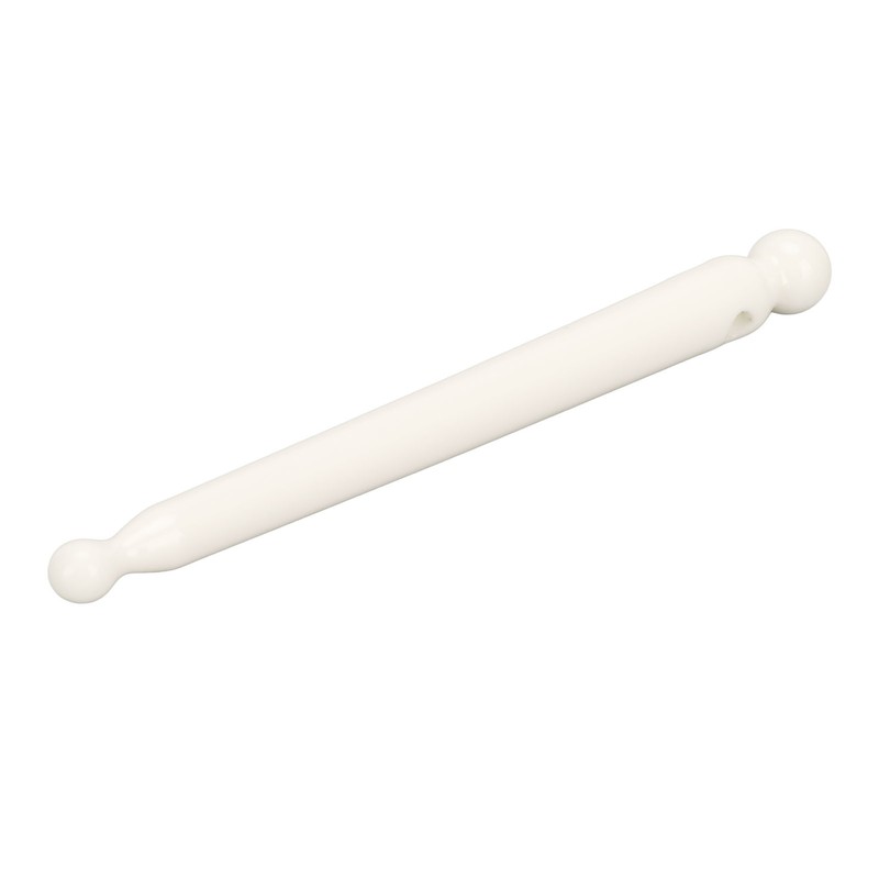 Manual Acupuncture Pen White Ceramic Face Body Acupressure Bar Deep