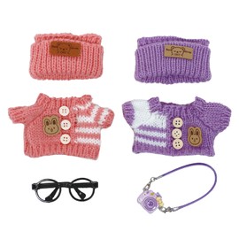 17cm Doll Clothes Set & Outfit - Premium Fashion Clothes with Accessories, Luxury Chic Bundle,, Ideal Gift for Collectors & Kids, Versatile for Daily Wear & Theme Parties