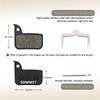 SOMMET Resin and Semi-Metallic Disc Brake Pads fit for SRAM