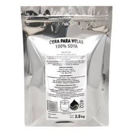 Wolden Wax Cera Para Velas Decorativas 100% Soya 2.5 Kg.