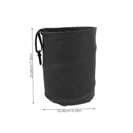 Alipis Car Trash Bag Portable Foldable Automotive Organizer with Capacity for Hikers Campers and Bbqs Durable Design for Trunk Deep