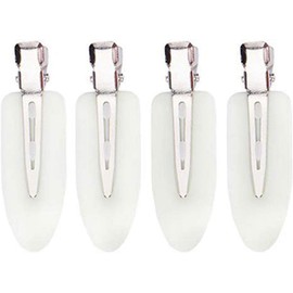 Set of 4 Clips Pin Hair Clips Non-Trace Beauty Accessories Face Wash Makeup Hair Color Bangs Hairdressing Salon Work Home Hair Cutting Bulk Purchasing Commercial Unisex