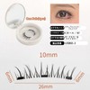 Magnetic False Eyelashes, Natural, Magnetic False Eyelashes, Popular, One-Piece, Ultra
