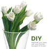 Yardwe Hanging Vase Clear Wall Planter Succulent Pot for Home