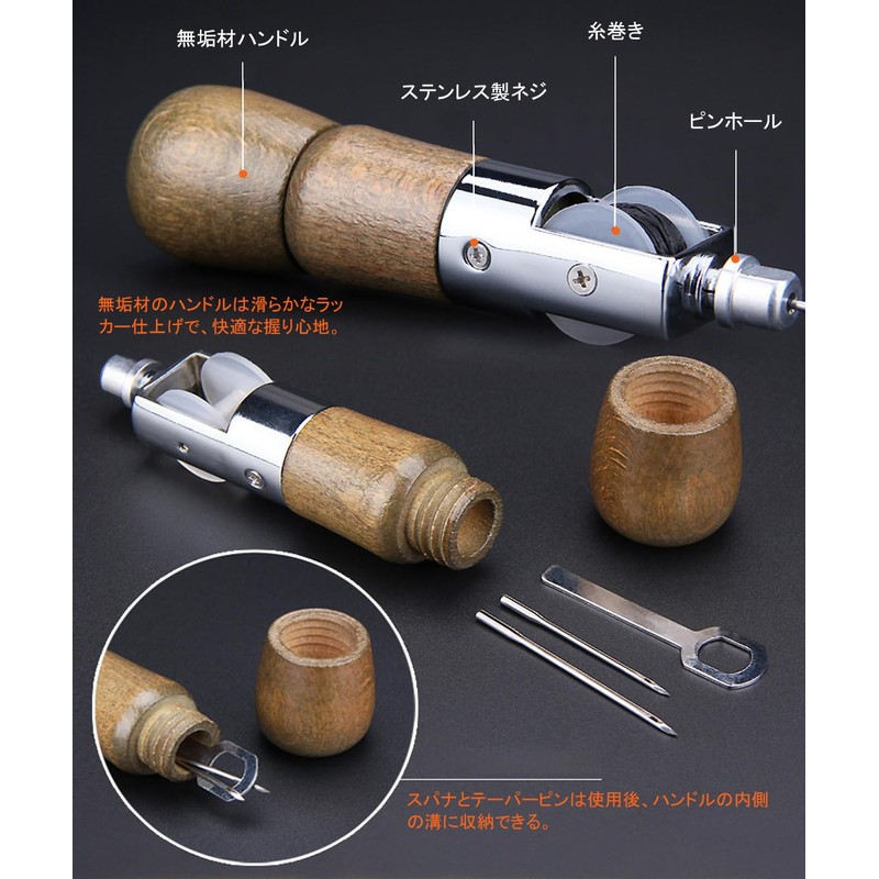 BTtime Leather Craft Hand Sewing Machine Speedy Stitcher Hand Sewing