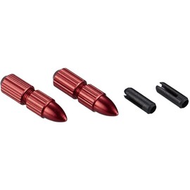KCNC 220637 Bicycle Cable Parts Threadlock Inner Cap Reusable CNC Brake Inner Cap 2 Pack Shimano Red