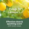 Clorox Disinfecting Cleaning Wipes, Bleach Free, Crisp Lemon, 75 Count,