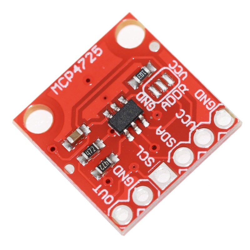 WWZMDiB 2 Pcs MCP4725 DAC Converter Module 12-bit I2C IIC