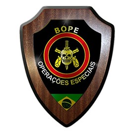 Coat of Arms / Wall Plaque - BOPE Batalhão de Operações Policiais Especiais #14933