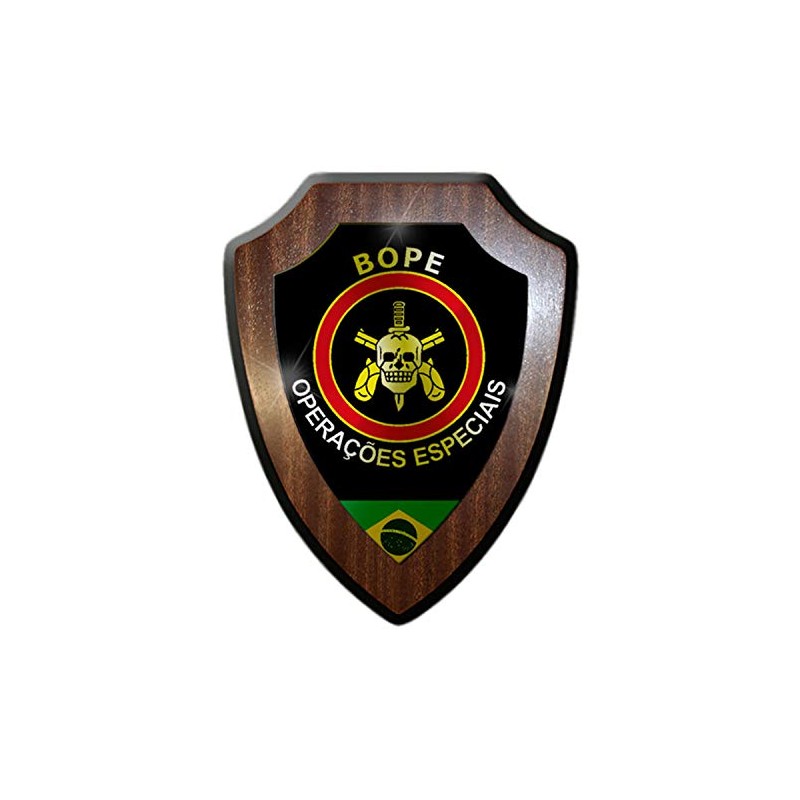 Coat of Arms / Wall Plaque - BOPE Batalhão de