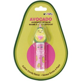 iscream Kawaii Avocado Shaped Cotton Candy Scented Lip Balm