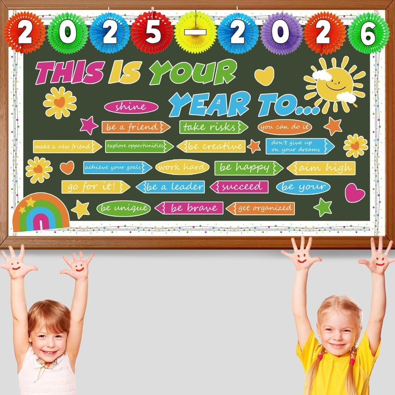 Welcome Back to School Bulletin Board Decorations This is Your