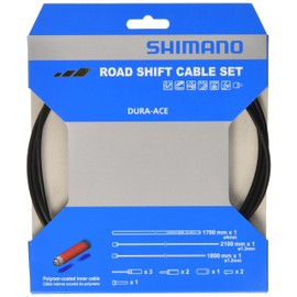 シマノ(SHIMANO) リペアパーツ シフトケーブルセット ポリマーコーティング 9000 ブラック RD-9000用ノーズ付 Y63Z98910