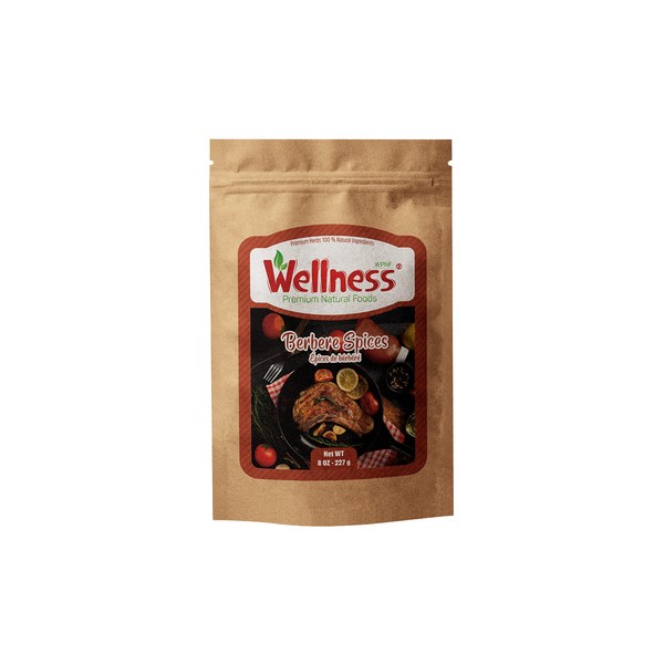 Wellness Berbere Spices - Authentic Ethiopian Spice Blend, Premium Gourmet Seasoning for Exotic Flavors, All-Natural Ingredients – Perfect for Stews, Grilled Meats, and Roasted Vegetables – 100g
