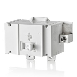 Leviton 200A 2-Pole Main Circuit Breaker, Thermal Magnetic, LM200-T, White
