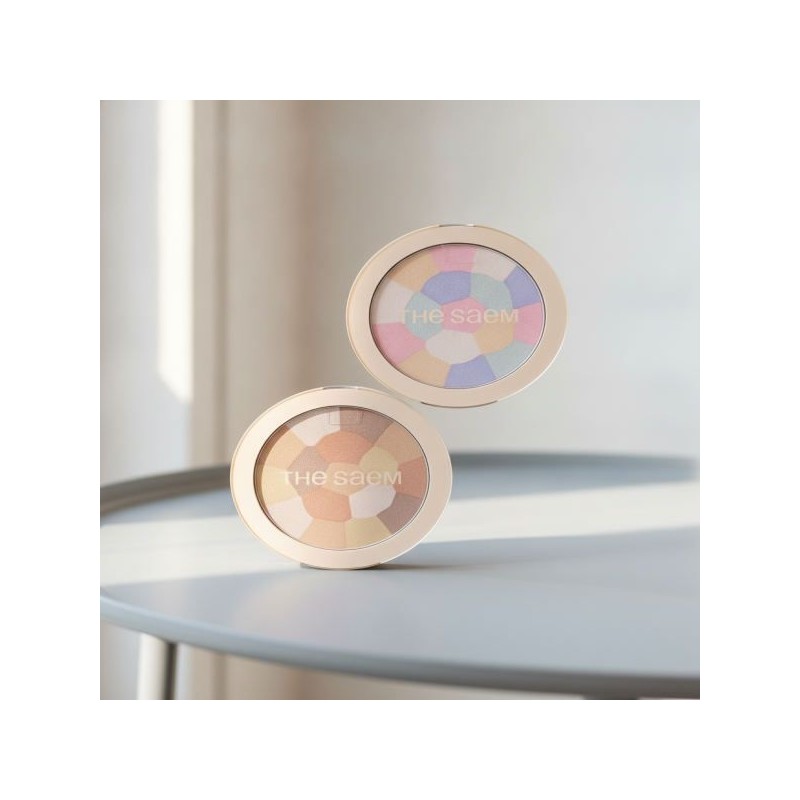 THESAEM 2PACK Saemmul Luminous Multi Highlighter 2colors 4111592 Gold Beige