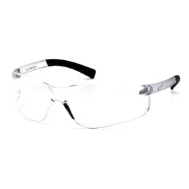 Pyramex Ztek Readers Bifocal Safety Glasses Eye Protection, Clear Lens, 2.5 Diopters