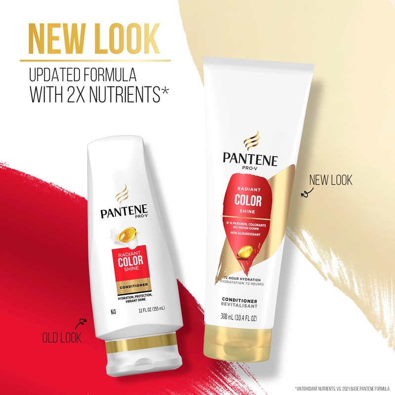 Pantene PRO-V Radiant Color Shine Conditioner, 10.4oz/308mL