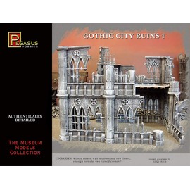 Pegasus Hobbies Gothic City Building Ruins Set 1