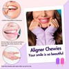 Chewies for Invisalign Aligner, 4 PCS Popsicle Silicone Chewies with
