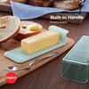 Copco Butter Dish with Clear Lid and Measurment Guide, 7.2