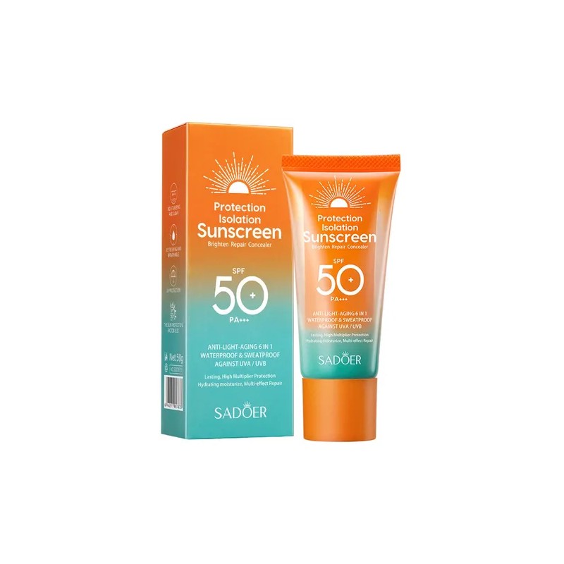 Protector Solar Aislante E Iluminador X Whitening, Transpare