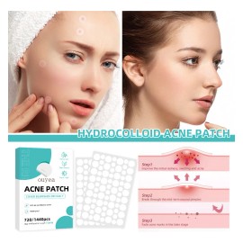 Parches Acné Hidrocoloide 720pcs Absorbe Grasa