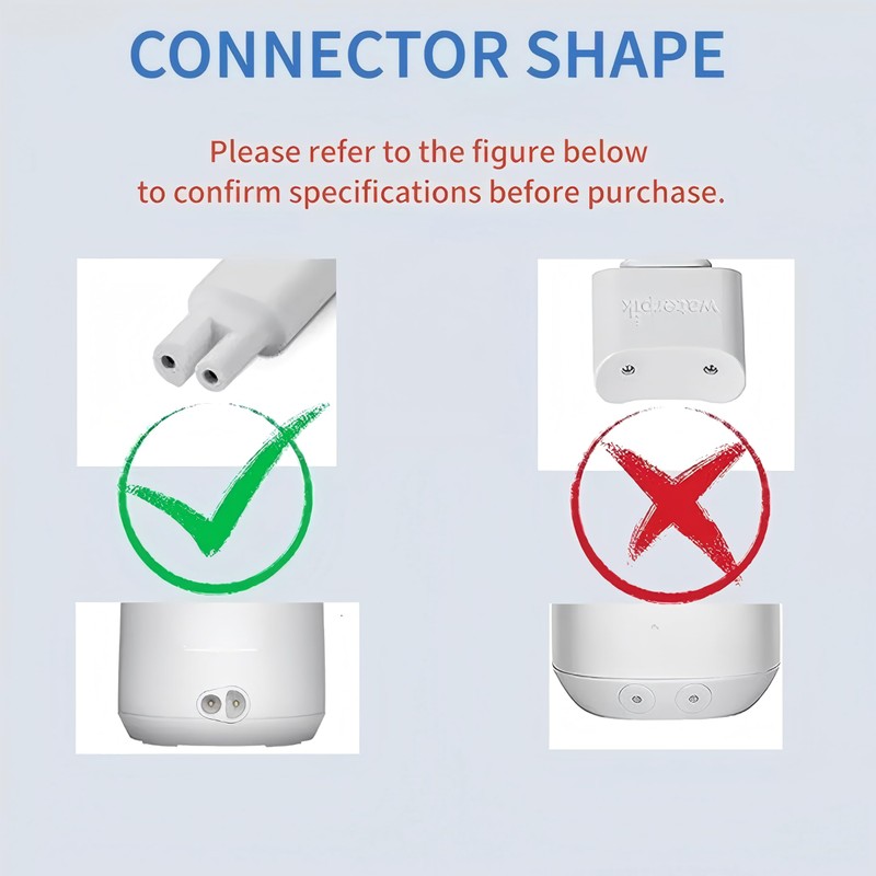 Guy-Tech Charger Compatible for Waterpik Replacement Waterpik WP360 WP462 WP462W