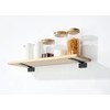 Pack of 4 Shelf Brackets Heavy Duty 20 cm Metal