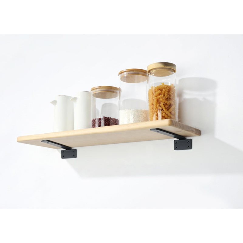 Pack of 4 Shelf Brackets Heavy Duty 20 cm Metal