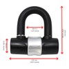 Stahlex U-Lock 820 100 x 100 mm Compact Robust Security