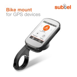 subtel Handlebar Mount Compatible for Sigma Sport ROX 12.0 ROX 11.0 ROX 7.0 ROX 4.0 ROX 2.0 Adjustable GPS Out Front Stem Mount Aero Bar Handlebar Mounting Bracket 25mm 32mm 35mm - Black