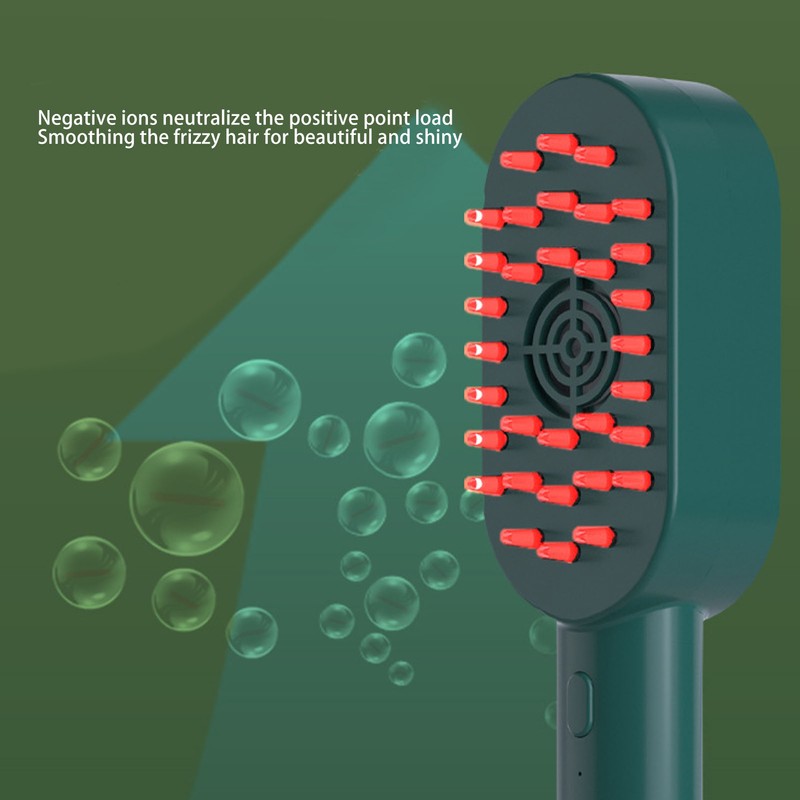 Electric Scalp Massage Brush Frequency Vibration Reduce Dandruff Promote Growth