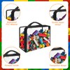 YEXEXINM 6 Pcs Toy Storage Bags, Clear PVC Organiser Bags