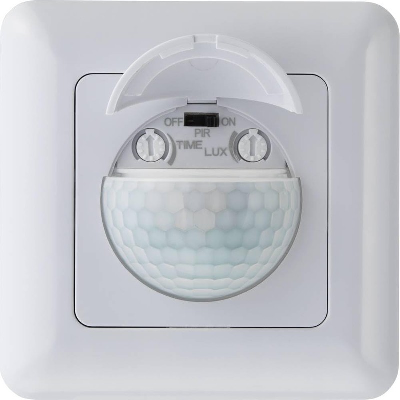 Sygonix SY-4755362 Wall Flush-Mounted PIR Motion Sensor 190° Triac White