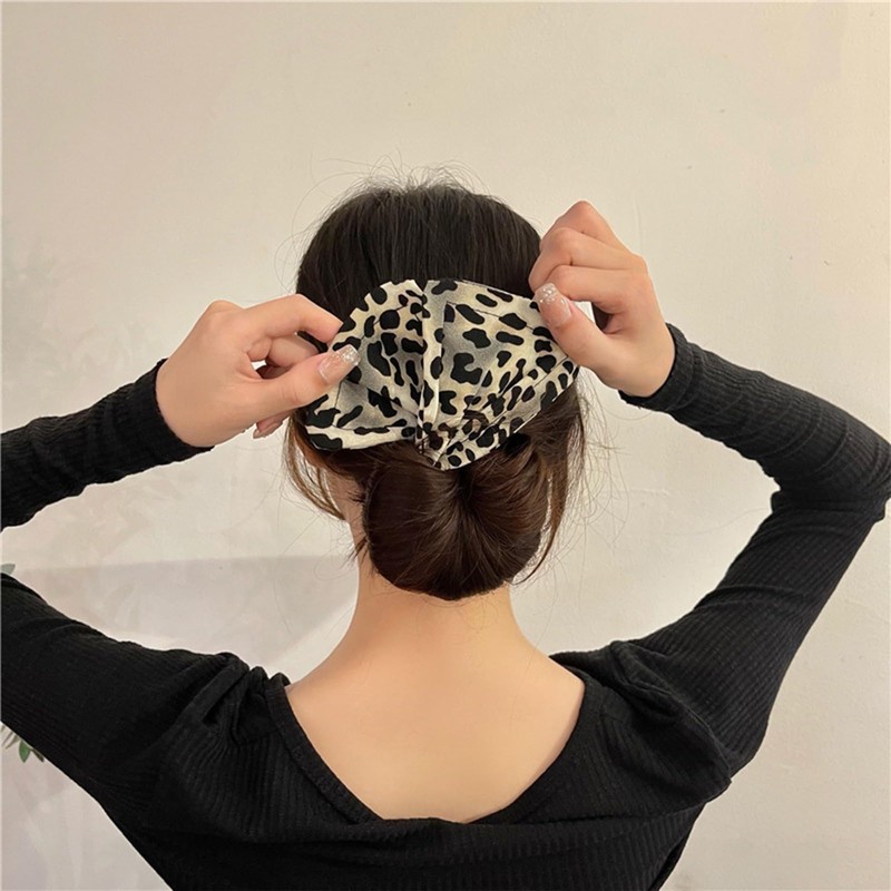 FOSDICK Pack of 4 Twister Headbands, Magic Hair Bun Maker