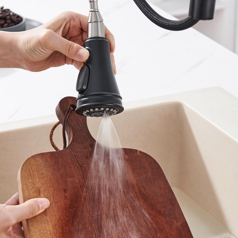 Kitchen Faucet Spray Head Replacement - Pull Down Faucet Sprayer