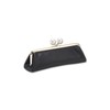 Mariquant Embossed Daisy Pearl Gama Pen Case, Black