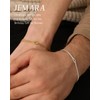 JEMARA Silver Bracelets for Women 925 Sterling Silver Bracelet A-Z