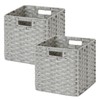 DULLEMELO Wicker Storage Cubes for Organizing 11x11x11 Inch Woven Storage