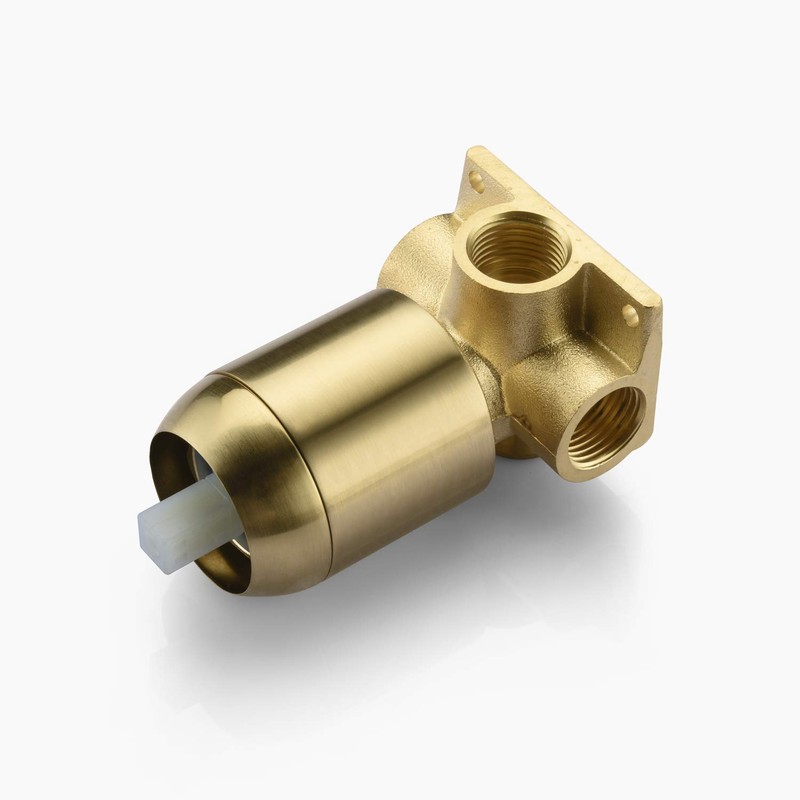 sumerain Brushed Gold Shower Faucet Set with 8 Inches Stainless