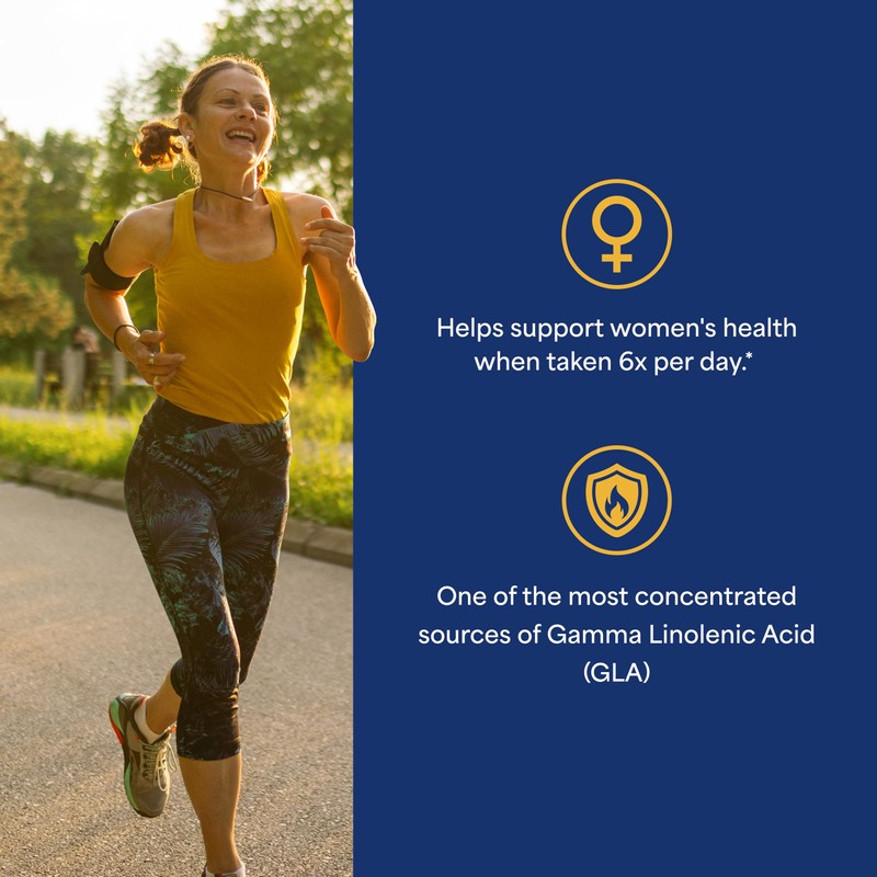 Puritan's Pride Cold Pressed Evening Primrose Oil 500 mg with