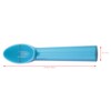 DGBRSM 2PCS Plastic Ice Cream Fruit Scoop Blue Pink 7.2x1.2