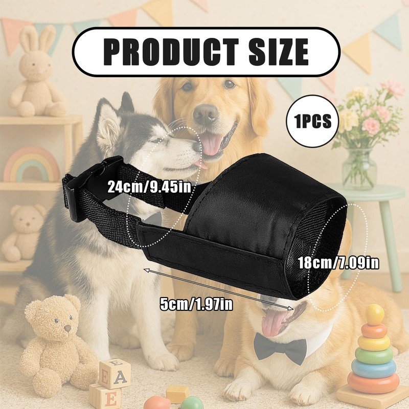 Muzzle for Medium Dogs, Dog Muzzle, Soft Muzzles for Dogs