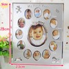 MIMIA Birthday Celebration Baby Photo Frame with 12 Months Growth