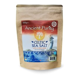 Celtic Sea Salt "Natural Real Grey Salt" 500g (Magnesium Rich) heart health