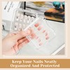 Press On Nail Orgnizer 14 PCS Clear Press On Nail