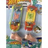 Hot Wheels Skate Miniatur-Finger-Skateboard-Set, 2er-Pack mit Zubehör, Sammlerstück